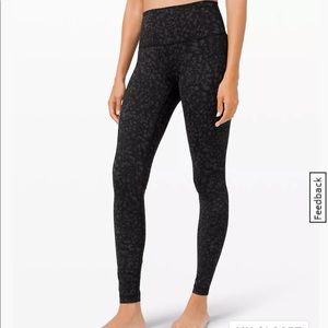 Lululemon Wunder Under High Rise Tight 28”